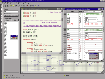 Protel PLD 98 Screen